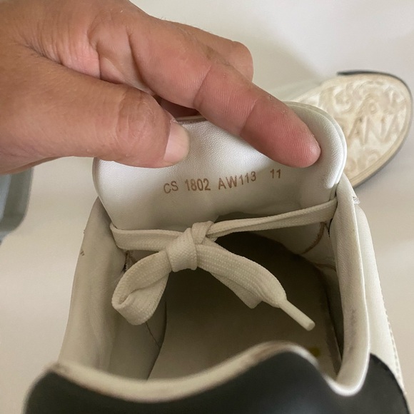 Dolce & Gabbana Portofino Low 'White Black' Men’s Sneakers. Sz 12 us 13 - Picture 7 of 7